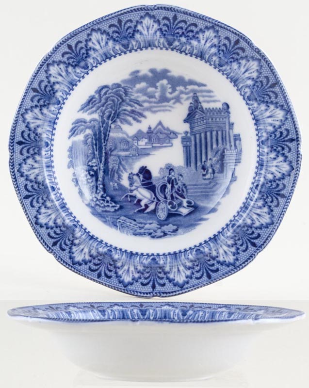 Fruit Saucer With Rim c1930s